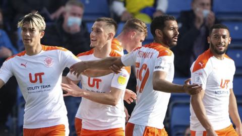 Blackpool celebrate