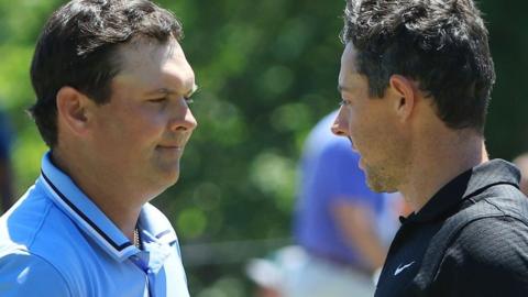 Patrick Reed and Rory McIlroy