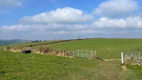 Farmland in Derbyshire