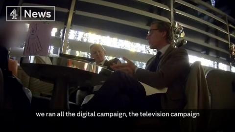 Alexander Nix on Channel 4 News