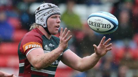 Leicester Tigers' Nic Dolly