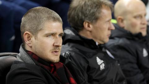 Carl Robinson watches Vancouver Whitecaps