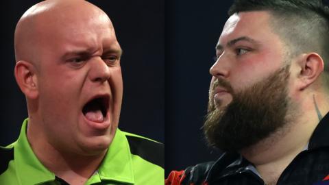 Michael van Gerwen and Michael Smith