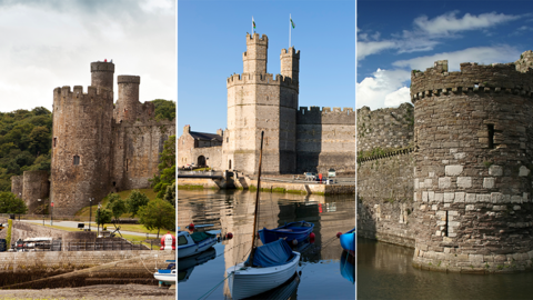 Conwy, Caernarfon and Beaumaris Castles