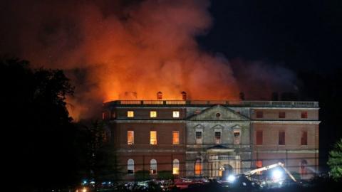 Clandon Park fire