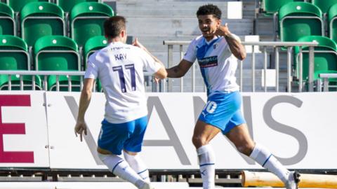 Barrow goal celebration