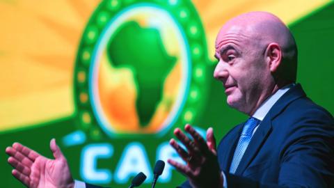 Fifa president Gianni Infantino