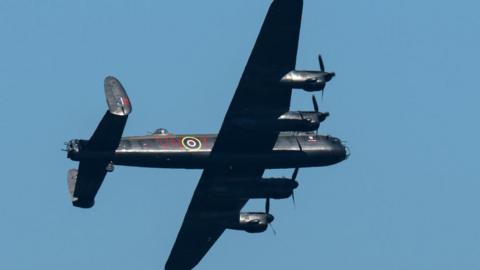 Picture of a Lancaster Bomber