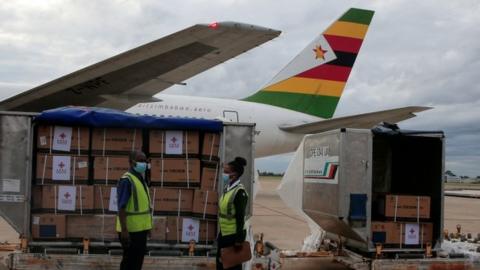 Doses arrive in Harare