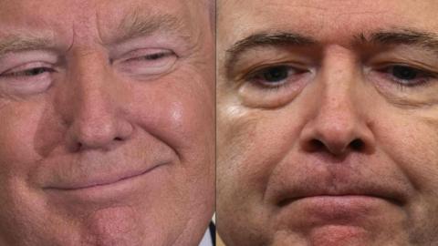 Trump and Comey