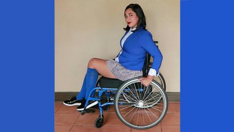 Wheelchair user Annie Segarra