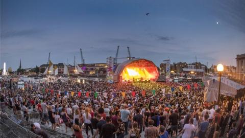 Live music at Bristol Harbour Festival