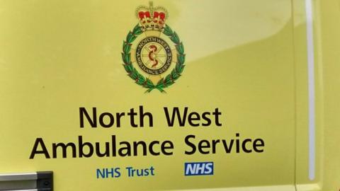 The logo for the North West Ambulance Service