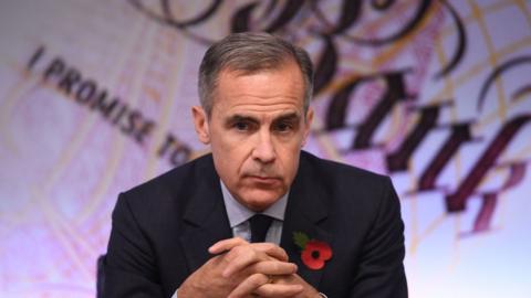 Bank of England governor Mark Carney