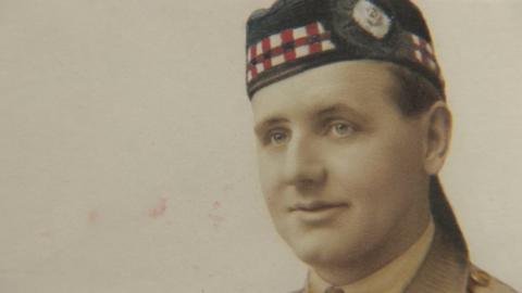 Captain Ian Bell from Edinburgh saw his best mate killed at Nebi Samuel