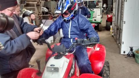 Willie quad bike