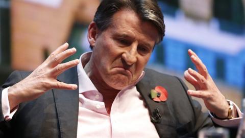 Sebastian Coe, a British politician and former track and field athlete