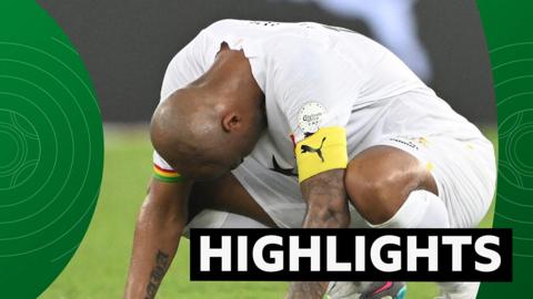 Mozambique stun Ghana with two goals in added time