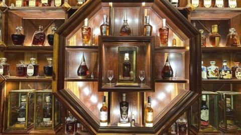 Mr Viet Nguyen Dinh Tuan's whisky collection