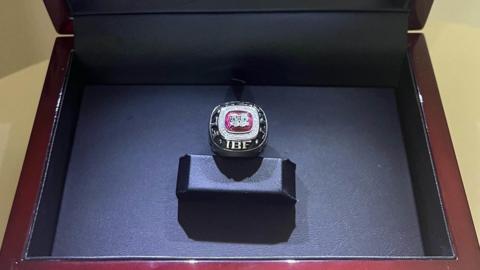 Sunny Edwards' championship ring