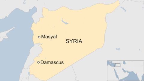 Map of Syria