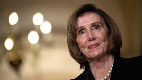 Image shows Nancy Pelosi