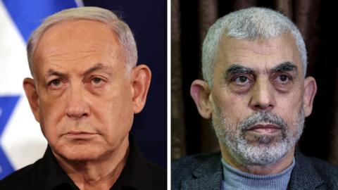Netanyahu and Sinwar