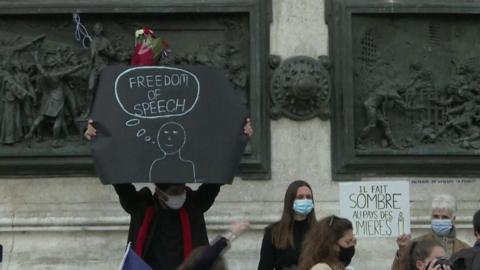 Rally in Paris