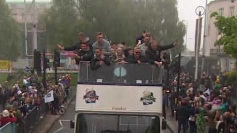 Plymouth Argyle victory parade