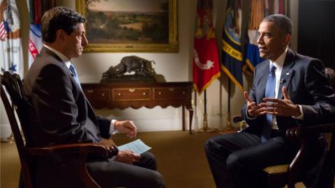 Jon Sopel interviews Barack Obama