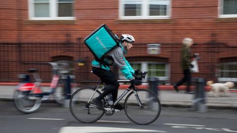 Deliveroo courier