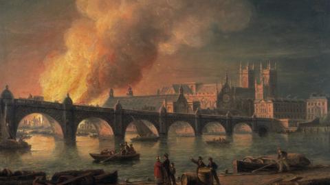 Westminster fire 1834