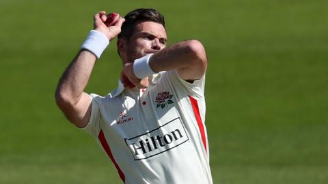 Lancashire's Jimmy Anderson