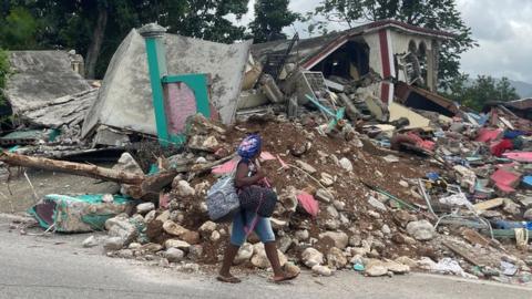 Destroyed voodoo religious centre