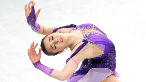 Russian ice skater Kamila Valieva