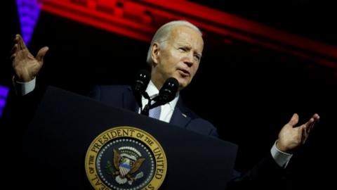 Biden speaking in Philly