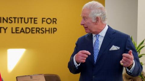 Prince Charles at Entopia Building