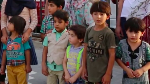 After this group of war orphans were prevented from entering from a luxury mall in Baghdad, the centre offered to pay for the care of 50 children