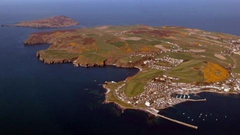 Isle of Man from the air