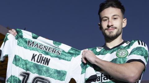 Celtic winger Nicolas Kuhn