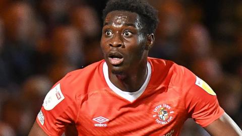 Matchwinner Elijah Adebayo also scored two of the goals when Luton beat Coventry 5-0 at Kenilworth Road in September