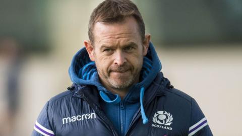 Scotland forwards coach Danny Wilson