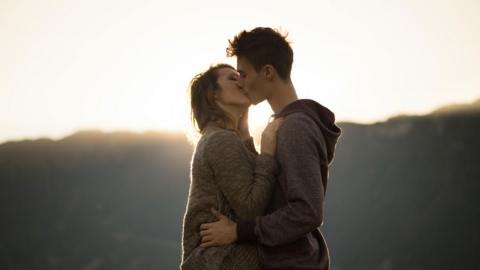 Stock image of couple