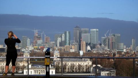 Canary Wharf skyline