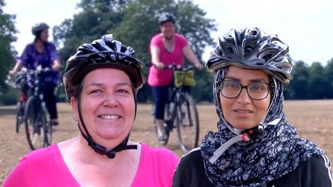 Belles on bikes