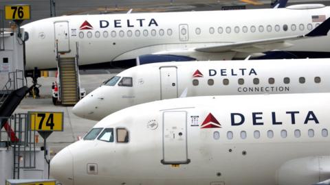 Delta Airlines planes