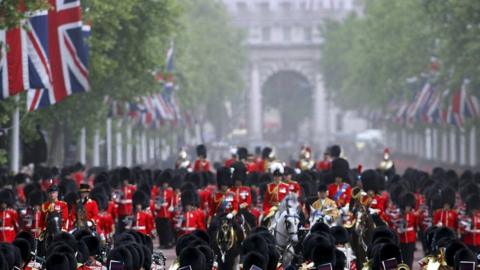 Trooping of the colours