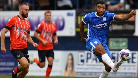 Former Watford striker Troy Deeney had only played once at Kenilworth Road before, with Walsall in March 2008