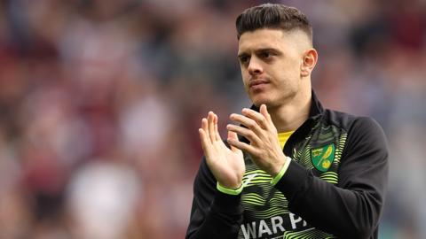 Milot Rashica made 40 appearances and scored two goals for Norwich