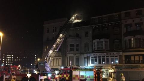Fire at Ambassador Hotel, Blackpool